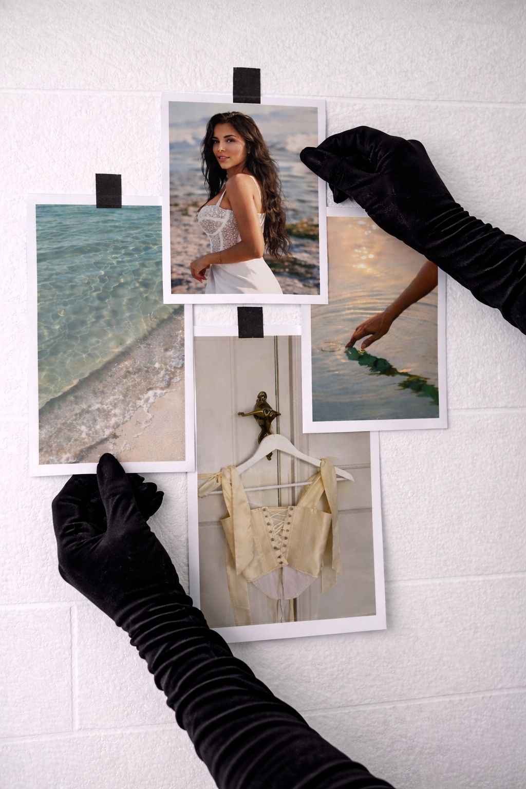 Curated moodboard
